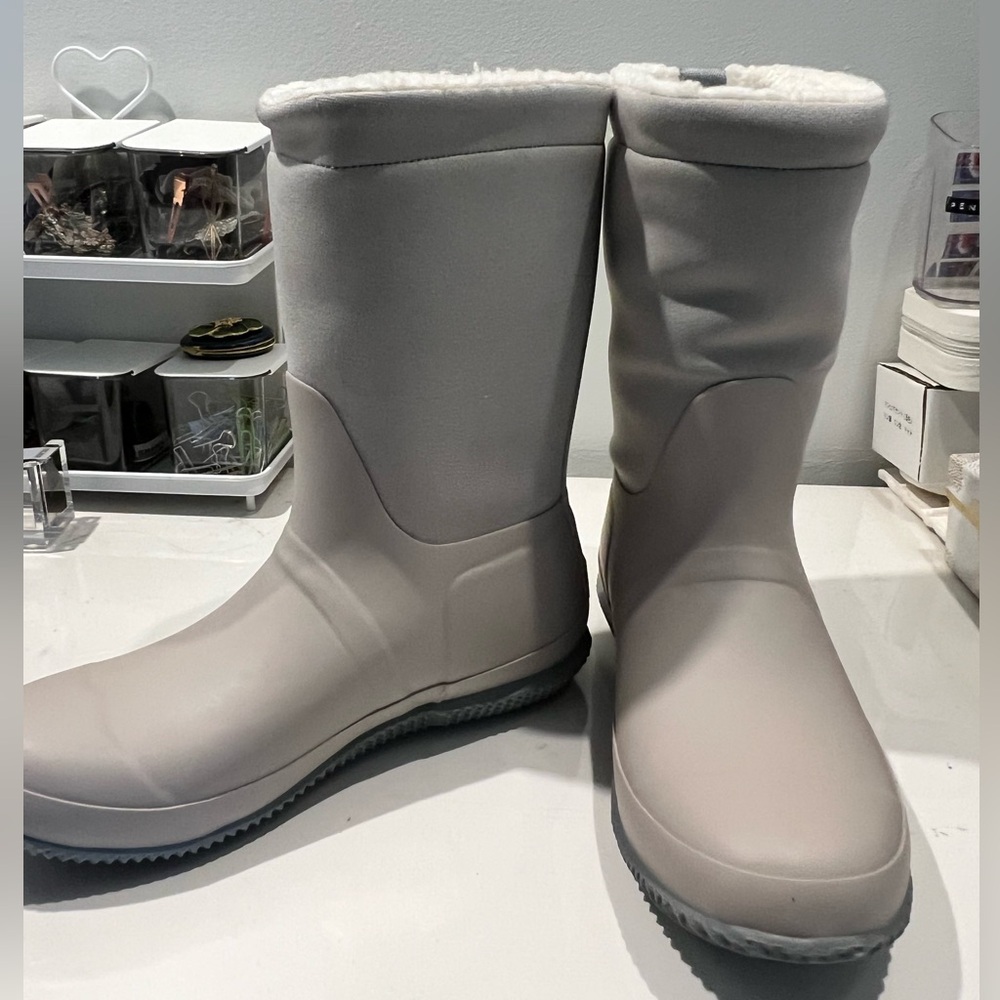 Hunter roll-top Sherpa boot NWT